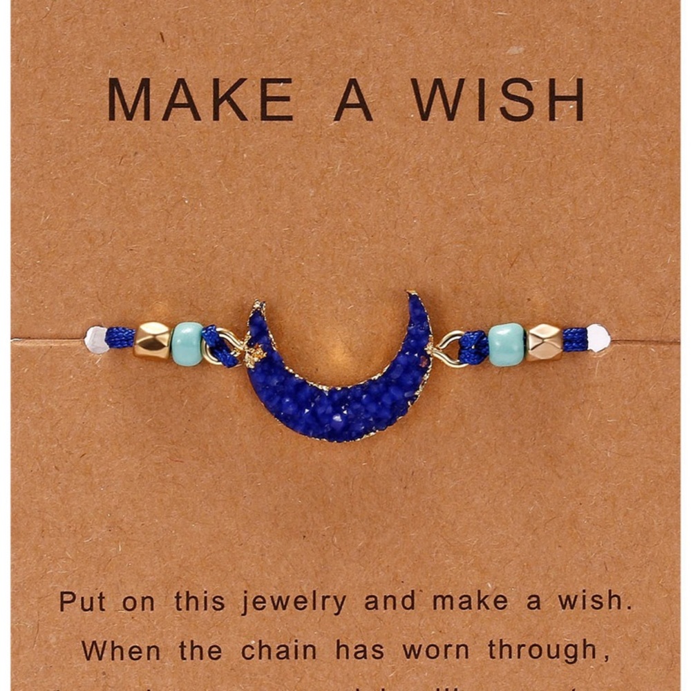 Make a wish Moon bracelet
